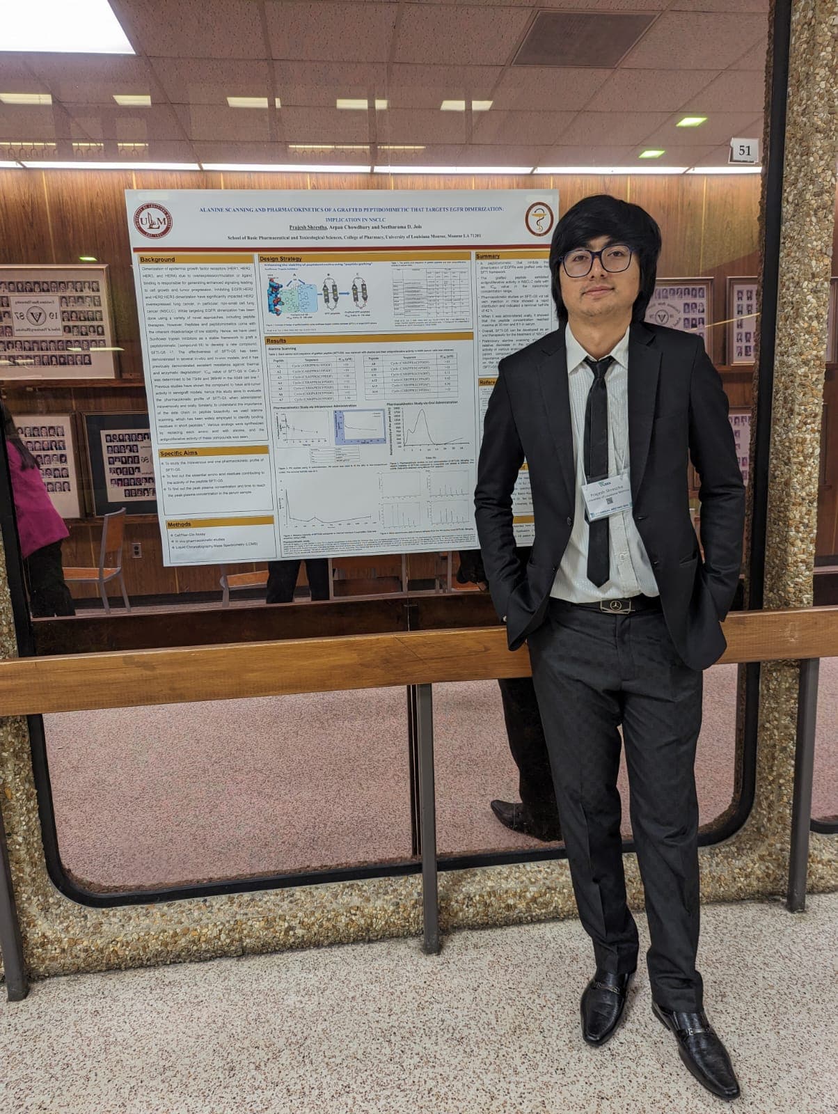 Research poster presentation at LBRN annual meeting 2023